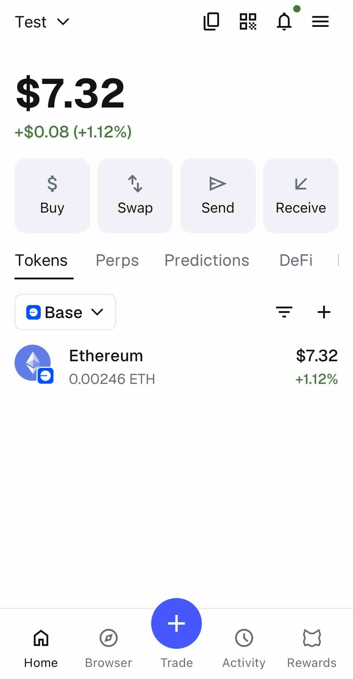 ETH on Base